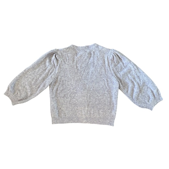 Purple CottageCore Soft Crop Sweater - Picture 4 of 11